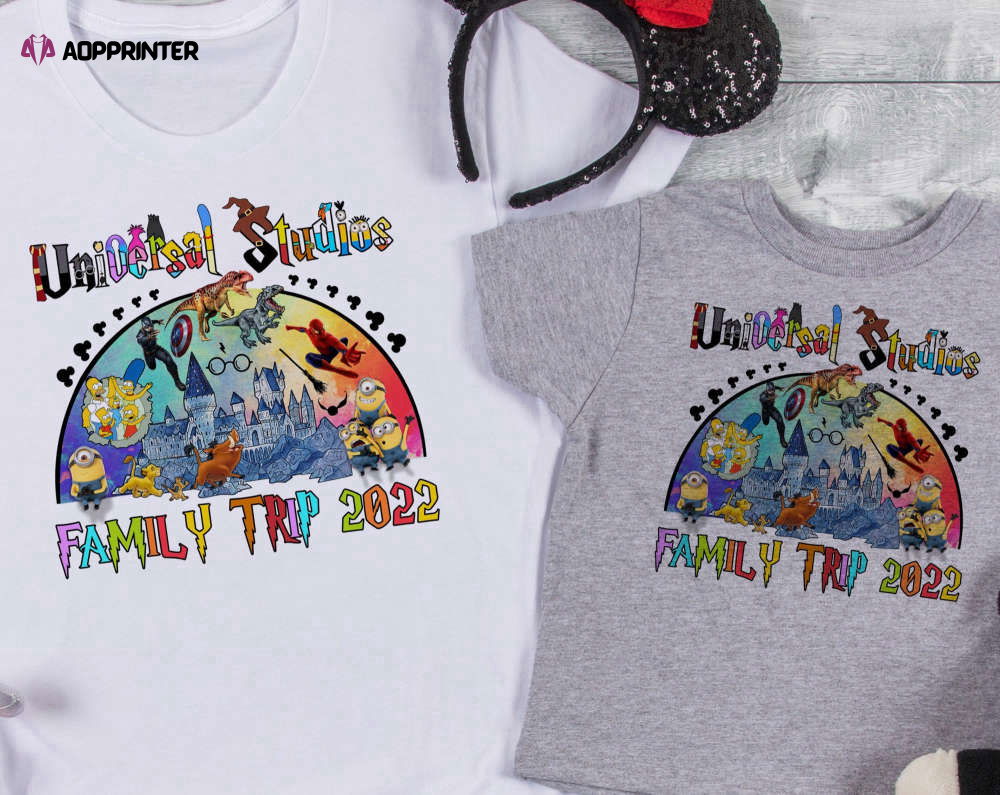 Universal 2022 Disney Family Vacation Shirt Universal 2022 Disney Family Vacation Shirt