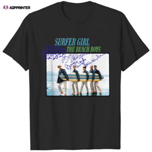 Cart 4 Vintage 80s The Beach Boys Tour Shirt, The Beach Boys Surfer Girl Album Shirt
