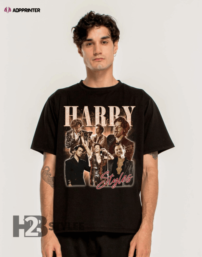 Vintage Harry Styles Love On Tour World Tour 2023 Harry Tour Music  Music Tour 2023 Graphic Unisex T Shir