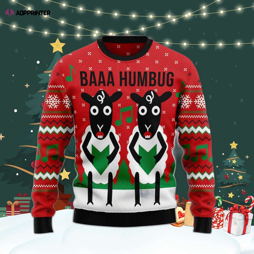 Vintage Sheep Music Ugly Christmas Sweater – Men & Women US4403 Vintage Sheep Music Ugly Christmas Sweater – Men & Women US4403