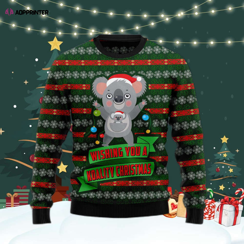 Festive & Fun Koality Ugly Christmas Sweater for Men & Women – US4098: Perfect Holiday Attire! Festive & Fun Koality Ugly Christmas Sweater for Men & Women – US4098: Perfect Holiday Attire!