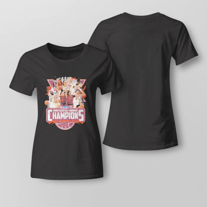 2023 Acc Team Sport Womens Basketball Tournament Champions T-shirt