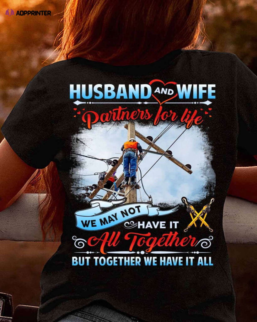 Awesome Lineman’s Lady T-shirt For Men And Women For Men And Women Awesome Lineman’s Lady T-shirt For Men And Women For Men And Women
