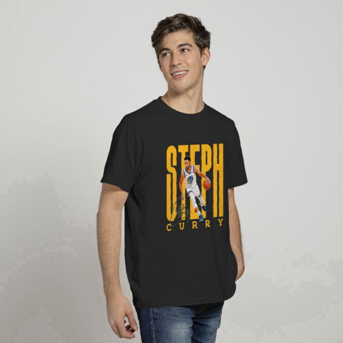 Basketball T-shirt | Stephen “Steph” Curry Shirt, Golden State Basketball