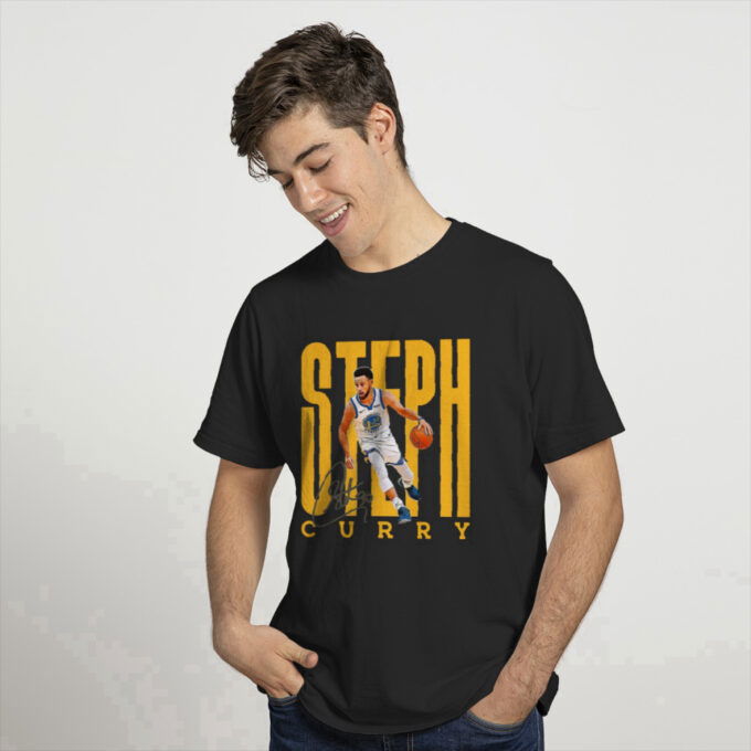 Basketball T-shirt | Stephen “Steph” Curry Shirt, Golden State Basketball