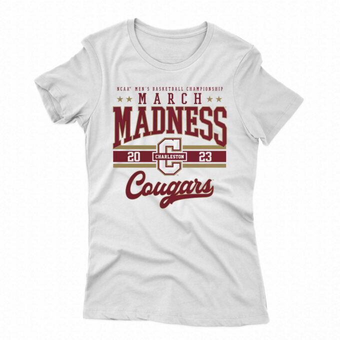 Charleston Cougars 2023 Ncaa Men’s Basketball Tournament March Madness T-shirt