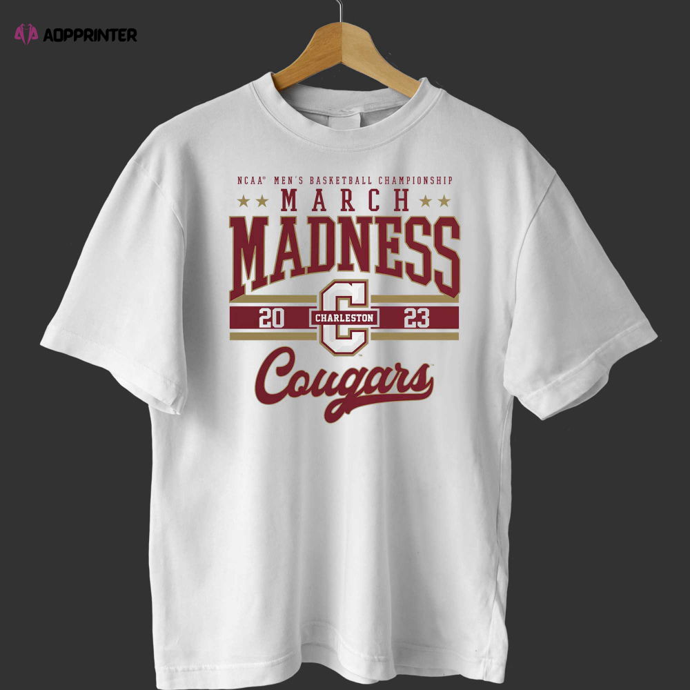 Charleston Cougars 2023 Ncaa Men’s Basketball Tournament March Madness T-shirt Charleston Cougars 2023 Ncaa Men’s Basketball Tournament March Madness T-shirt
