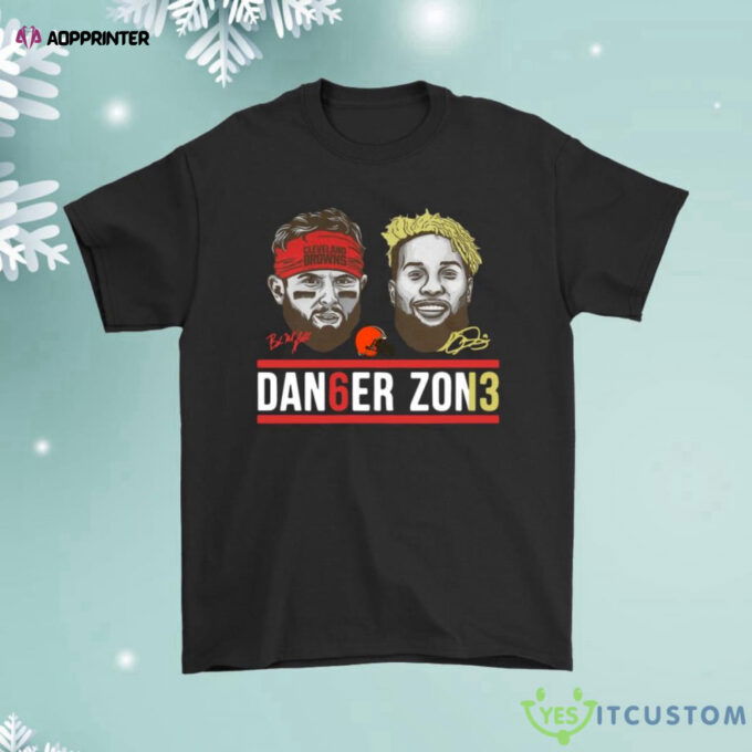 Danger Zone Baker Mayfield Odell Beckham Jr Cleveland Browns Shirt