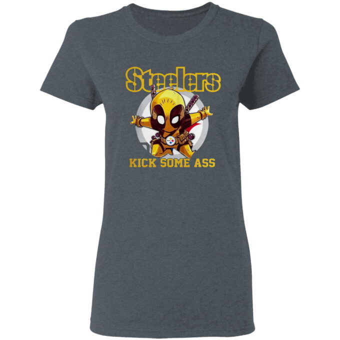 Deadpool Pittsburgh Steelers Kick Some Ass Shirt