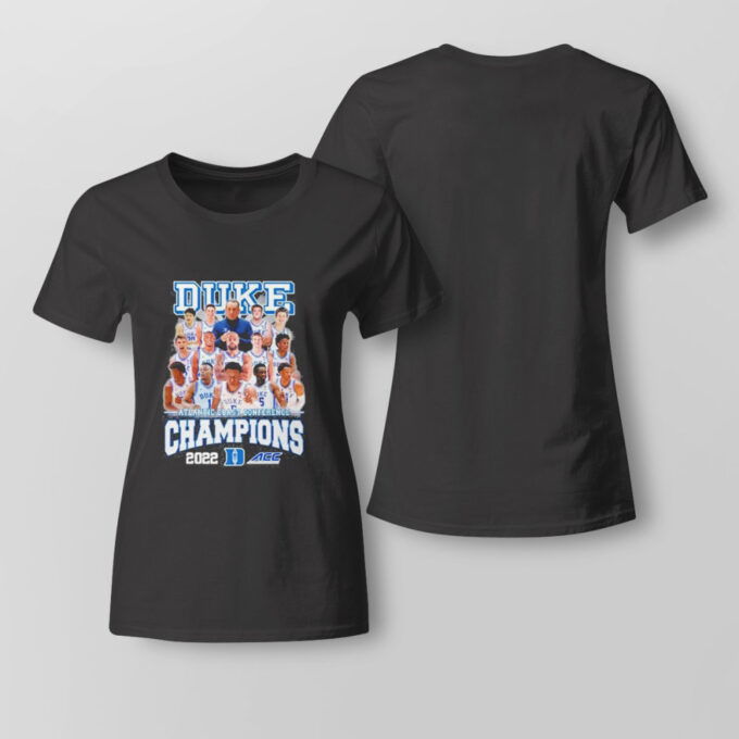 Duke Mens Basketball Atlantic Coast Conference Champions 2023 Acc T-shirt