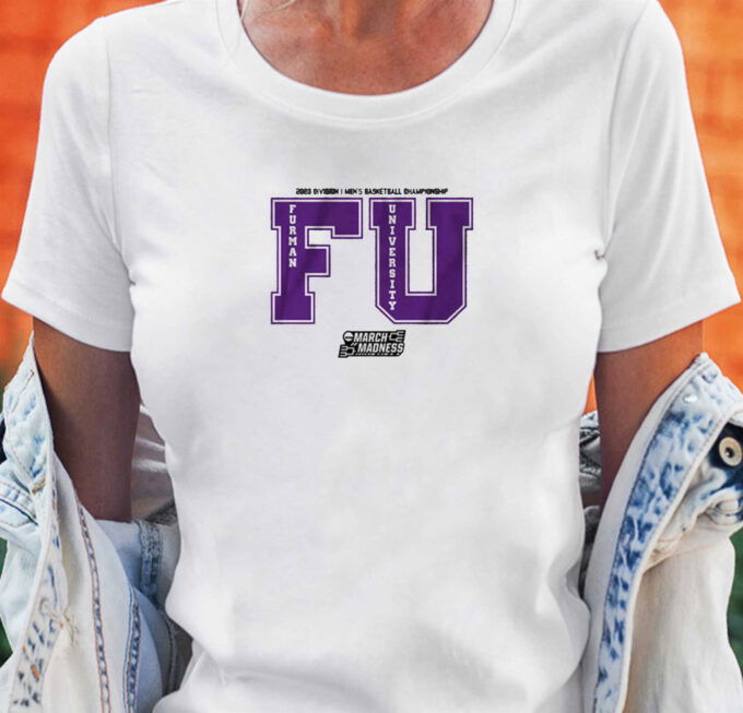 Furman University Basketball T-shirt For Men And Women