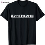 Go Battlehawks Football Baseball Basketball Cheer Team Fan T-Shirt