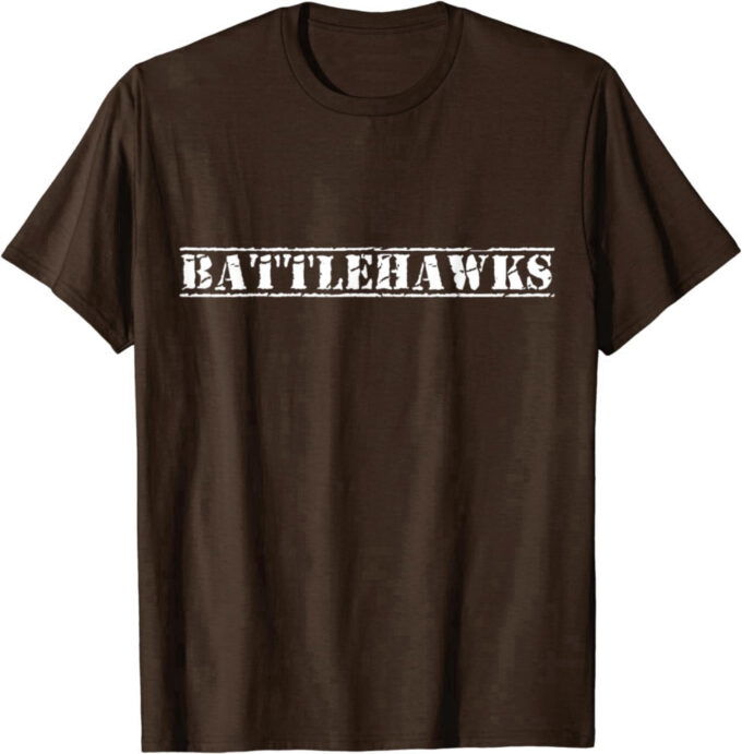 Go Battlehawks Football Baseball Basketball Cheer Team Fan T-Shirt