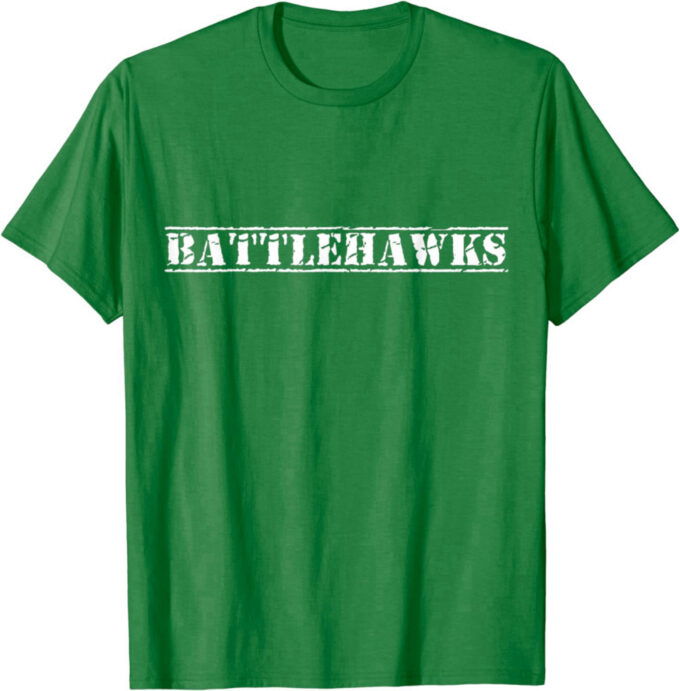 Go Battlehawks Football Baseball Basketball Cheer Team Fan T-Shirt