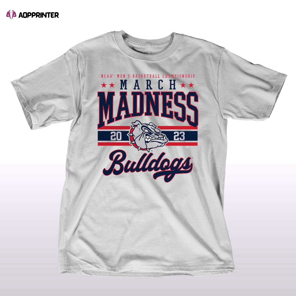 Gonzaga Bulldogs 2023 Ncaa Men’s Basketball Tournament March Madness T-shirt Gonzaga Bulldogs 2023 Ncaa Men’s Basketball Tournament March Madness T-shirt