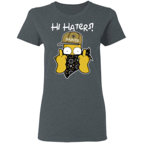 Hi Hater The Simpsons Christmas Gangster New Orleans Saints Shirt