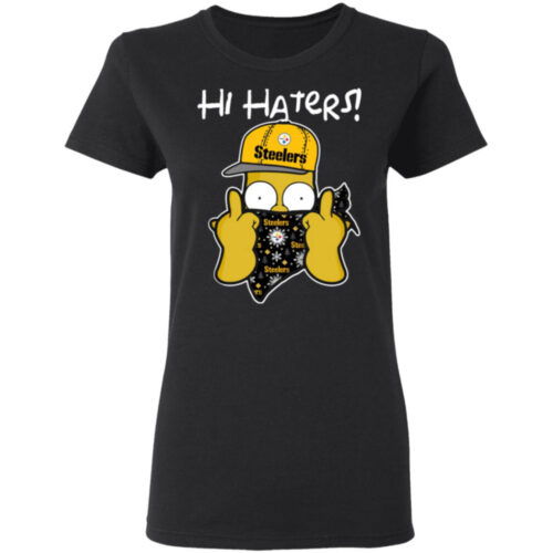 Hi Hater The Simpsons Christmas Gangster Pittsburgh Steelers Shirt