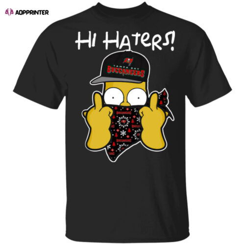 Hi Hater The Simpsons Christmas Gangster Tampa Bay Buccaneers Shirt