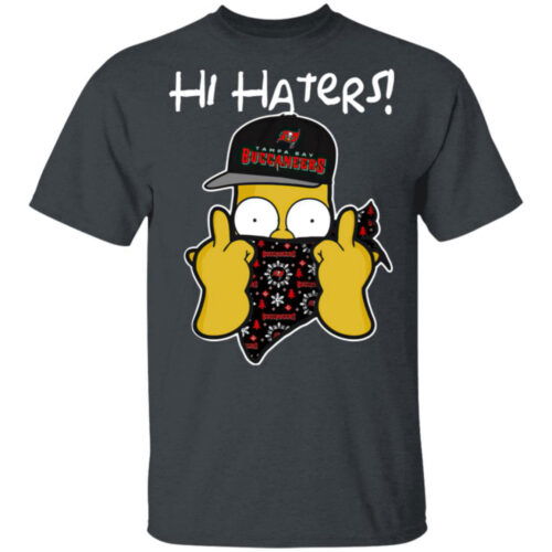 Hi Hater The Simpsons Christmas Gangster Tampa Bay Buccaneers Shirt