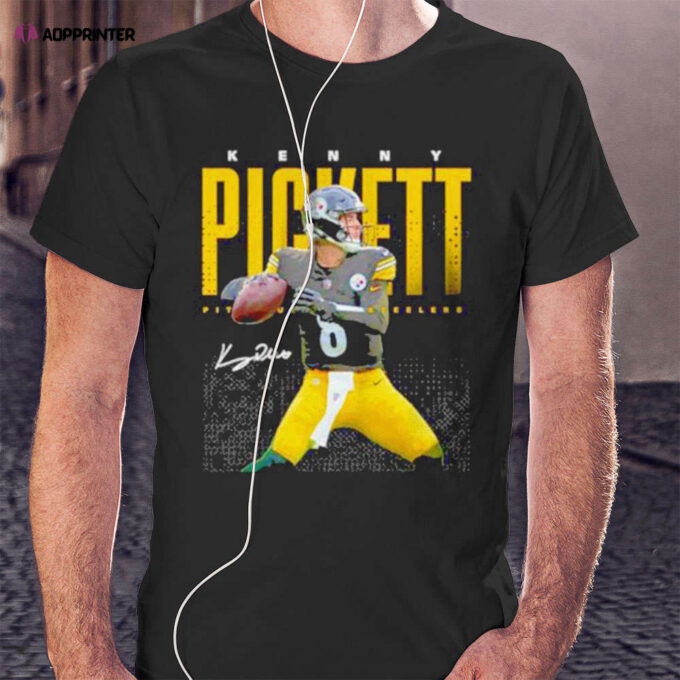 Kenny Pickett Pittsburgh Steelers Football Signature Shirt
