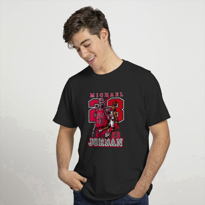Michael Jordan 23 T-Shirt, Michael Jordan Shirt Fan Gifts