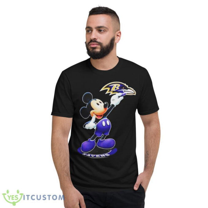 Mickey Mouse Nfl baltimore ravens logo 2023 shirt