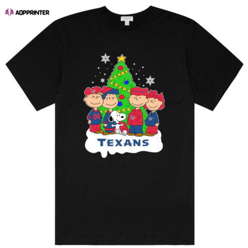 NFL Snoopy The Peanuts Houston Texans Christmas Shirt Gift Shirt
