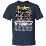 Pittsburgh Steelers 88th Anniversary 1933 2021 Thank You For The Memories Signatures Shirt