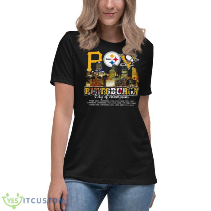 Pittsburgh Steelers City Of Champions 2023 New Design Shirt