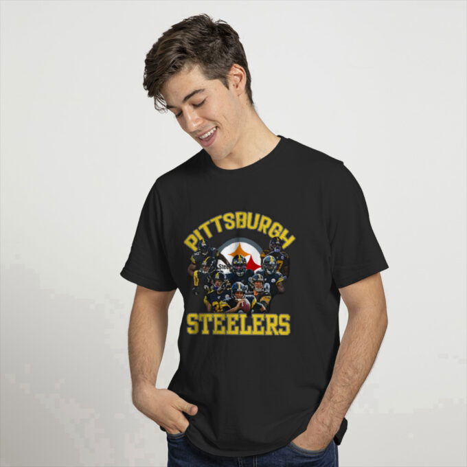 Pittsburgh Steelers Retro Vintage T Shirt