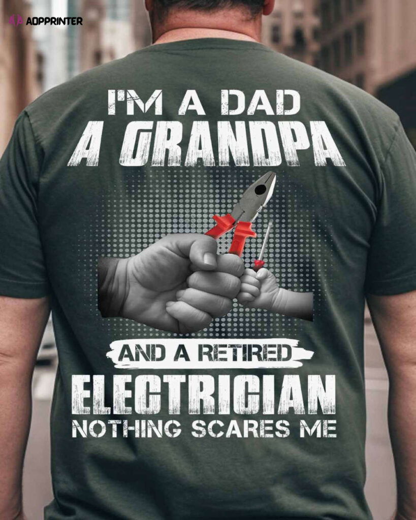Retired Electrician T-shirt For Men And Women Retired Electrician T-shirt For Men And Women