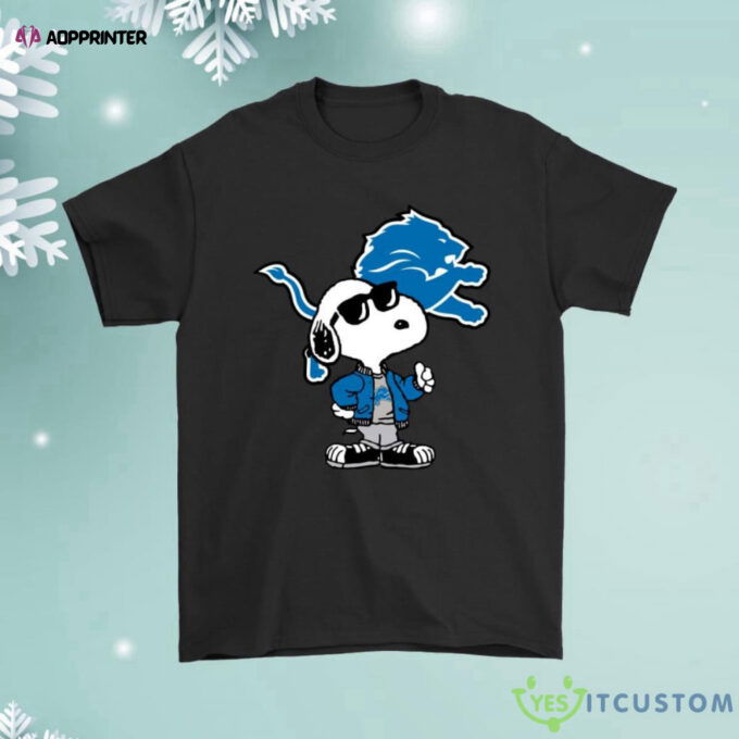 Snoopy Joe Cool To Be The Detroit Lions Shirt