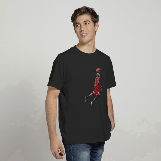 T-Shirt to Match Jordan, Michael-Jordan Jumping T Shirt, Basketball Jordan Adults Tshirt