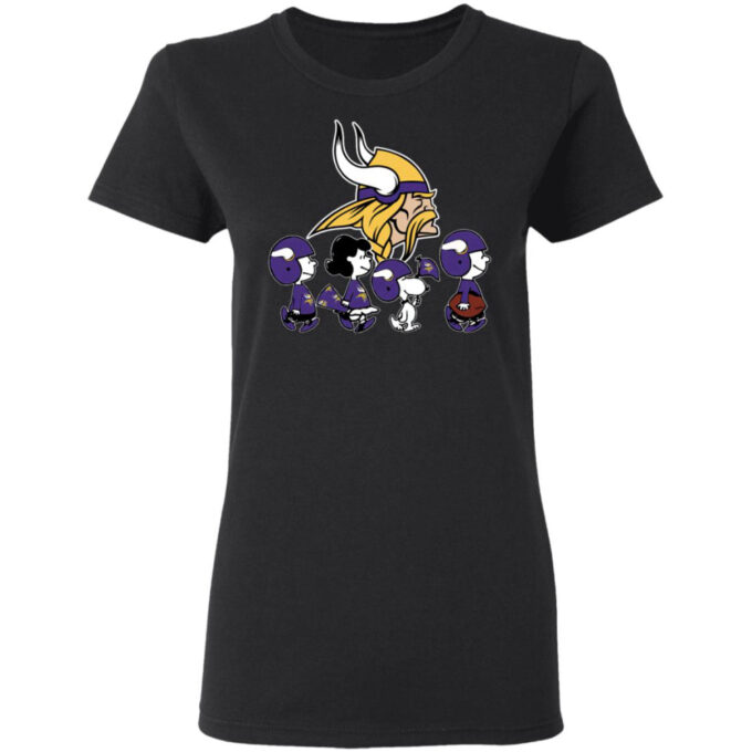 The Peanuts Snoopy And Friends Cheer For The Minnesota Vikings NFL Shirt
