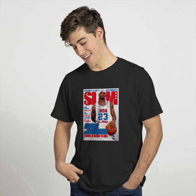 Vintage Lebron James SLAM Tee, Basketball Shirt, SLAM Basketball T-Shirt