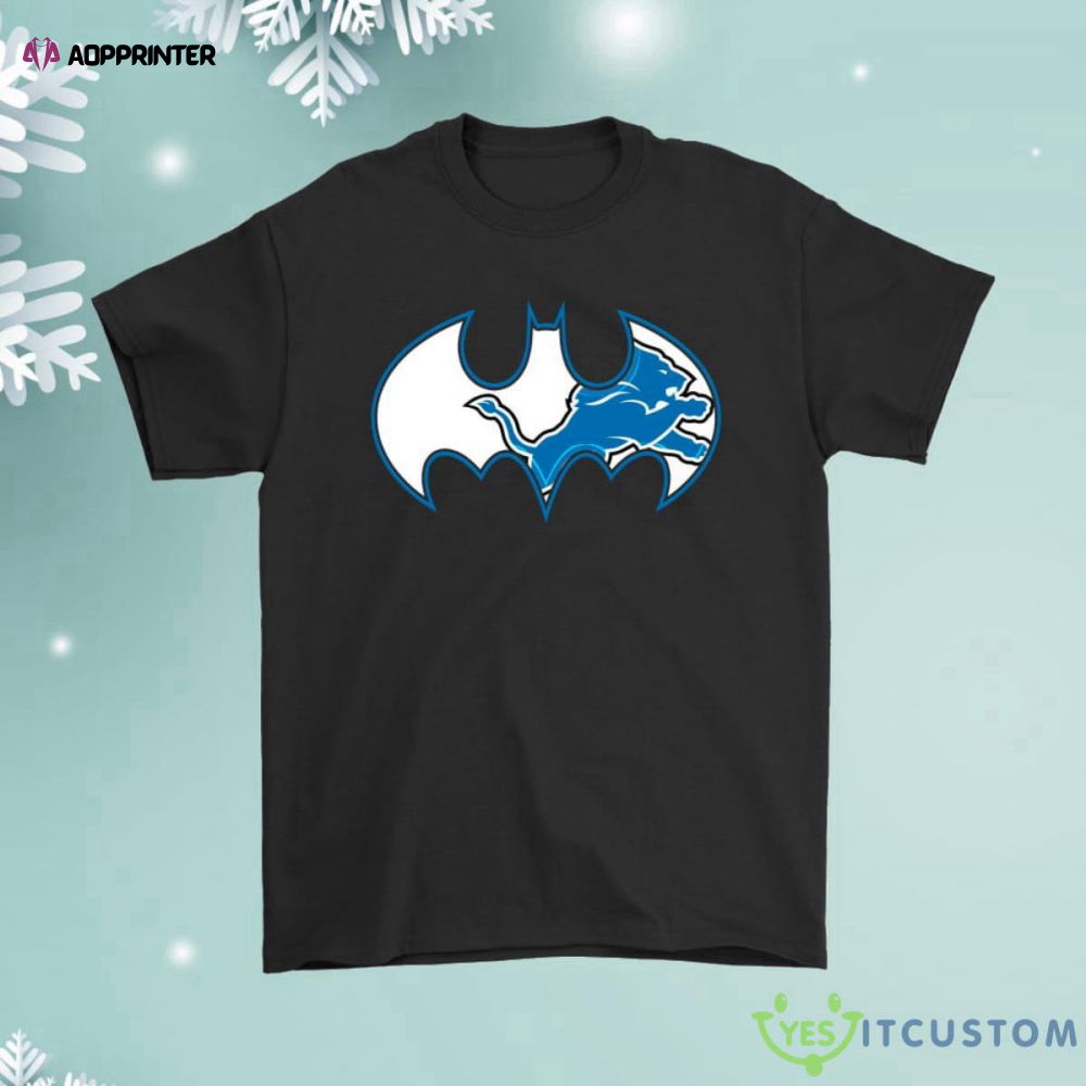 We Are The Detroit Lions Batman Mashup Shirt We Are The Detroit Lions Batman Mashup Shirt