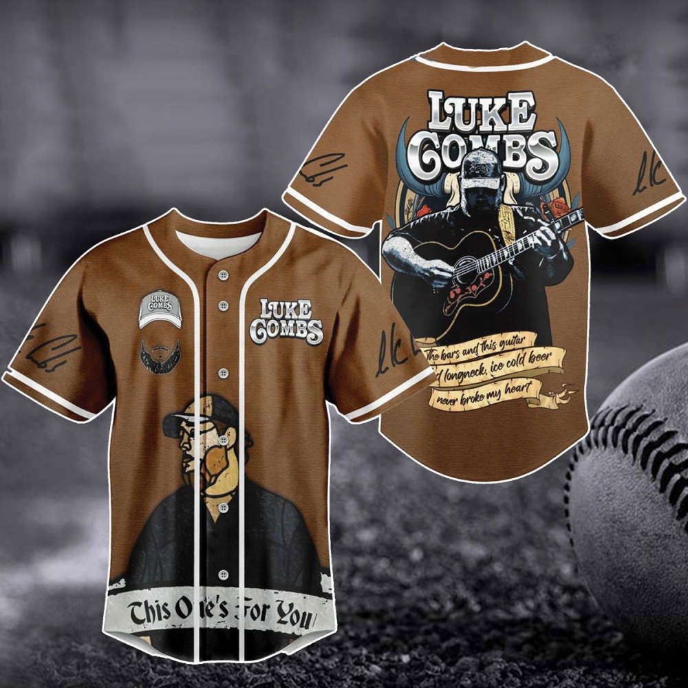 Luke Combs World Tour 2023 Baseball Jersey: Bullhead Shirt & Country Music Concert Merch Luke Combs World Tour 2023 Baseball Jersey: Bullhead Shirt & Country Music Concert Merch