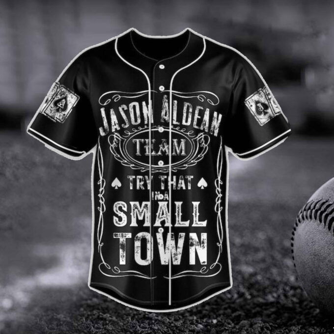 Jason Aldean Baseball Jersey: American Flag Merch & Christmas Gift