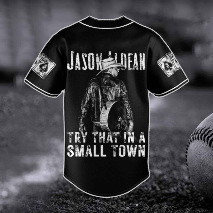 Jason Aldean Baseball Jersey: American Flag Merch & Christmas Gift