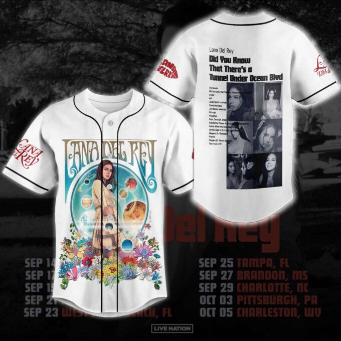Lana Del Rey Baseball Jersey – Happiness Is A Butterfly Shirt Deel Rey Merch & Album
