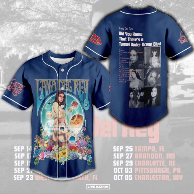 Lana Del Rey Baseball Jersey – Happiness Is A Butterfly Shirt Deel Rey Merch & Album