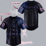 Custom Peso Pluma Tour Baseball Jersey Genesis Tour Shirt Double P Merch