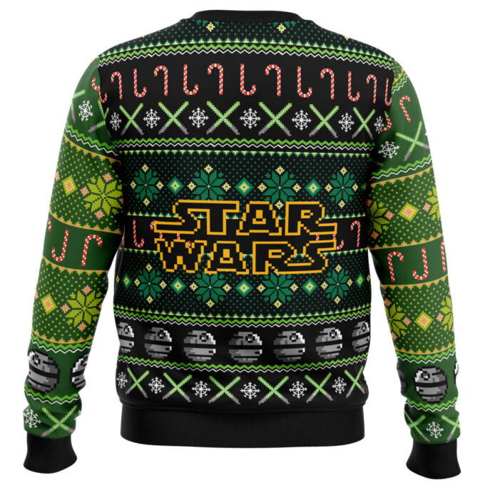 Comfimerch Season It Is Jolly To Be Yoda Ugly Christmas Sweater