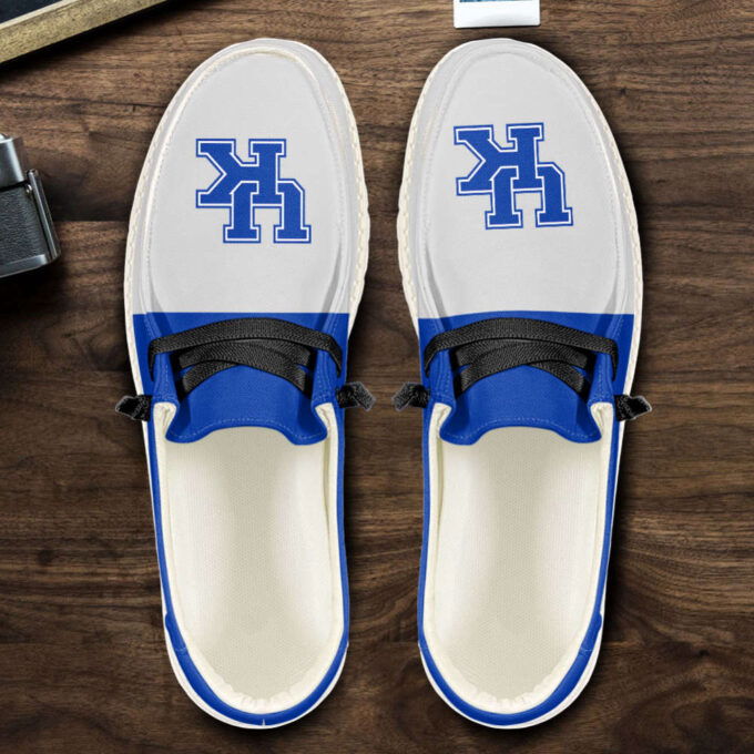 Kentucky Wildcats NCAA Personalized Hey Dude Sports Shoes – Custom Name Design Perfect Gift For Fans