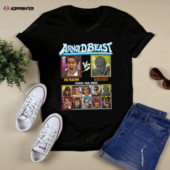 Arnoldbeast T-Shirt: Unleash Your Inner Beast with our Stylish and Comfortable Apparel!