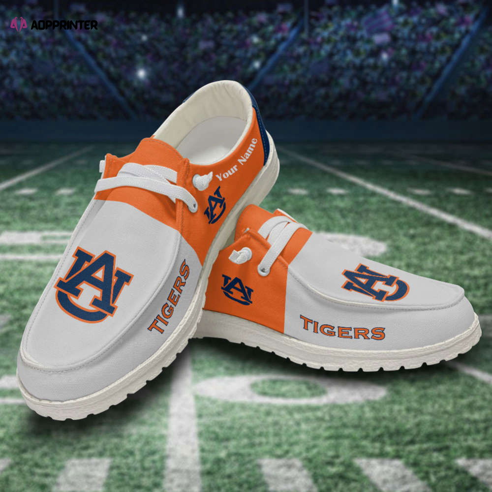 Auburn Tigers NCAA Personalized Hey Dude Sports Shoes – Custom Name Design Perfect Gift For Fans Auburn Tigers NCAA Personalized Hey Dude Sports Shoes – Custom Name Design Perfect Gift For Fans