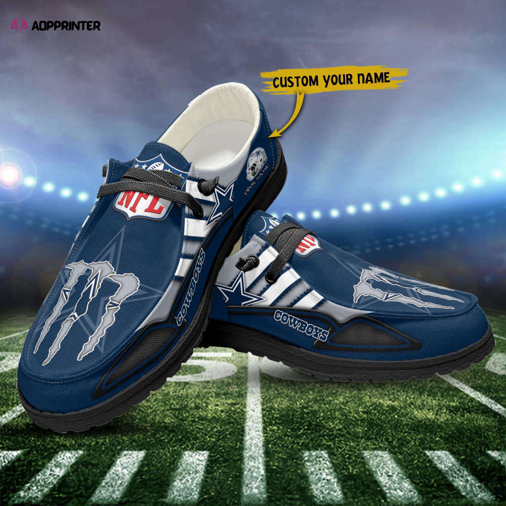 Dallas Cowboys NFL Personalized Hey Dude Sports Shoes – Custom Name Design Perfect Gift Dallas Cowboys NFL Personalized Hey Dude Sports Shoes – Custom Name Design Perfect Gift