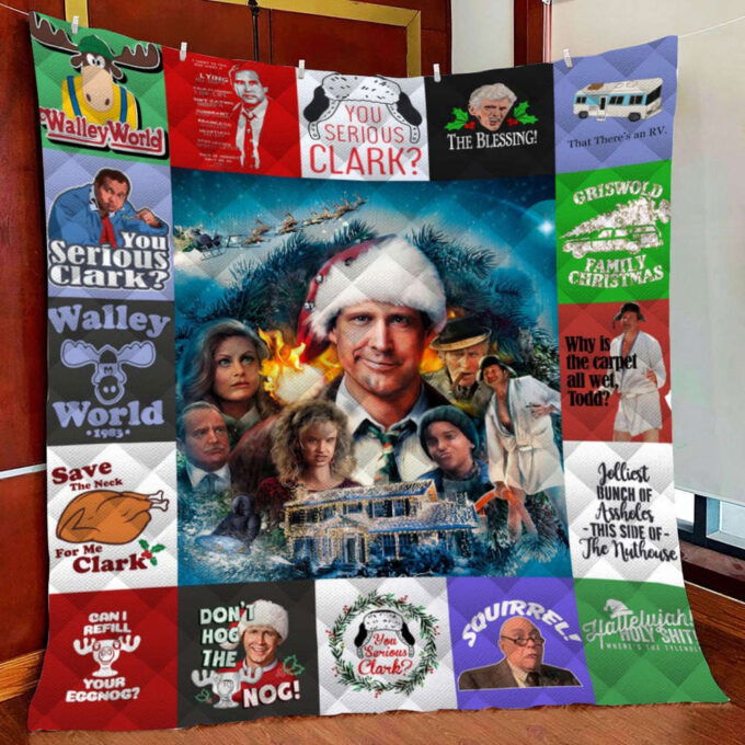 National Lampoon??S Christmas Vacation Fleece Blanket Quilt Blanket Christmas Birthday Gift