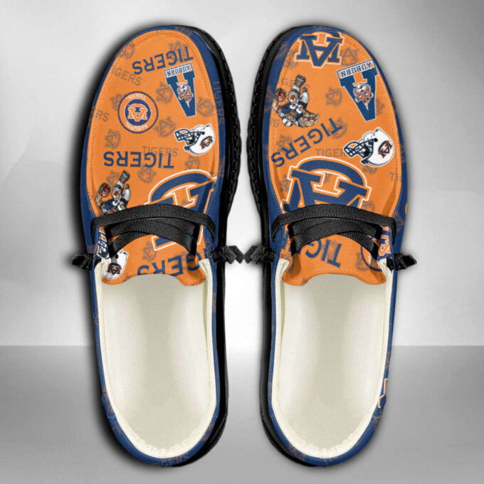 NCAA Auburn Tigers Custom Name Hey Dude Shoes 01 Fan Gifts