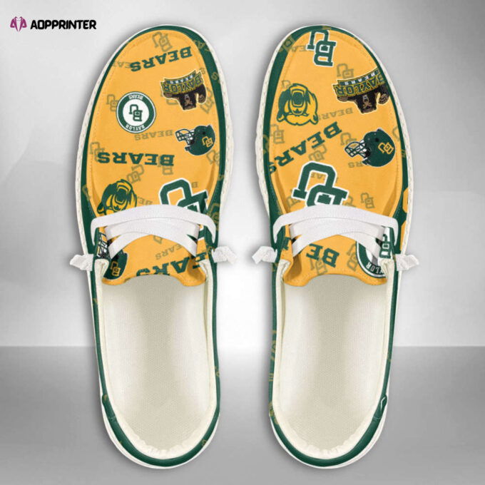 NCAA Baylor Bears Custom Name Hey Dude Shoes Fan Gift